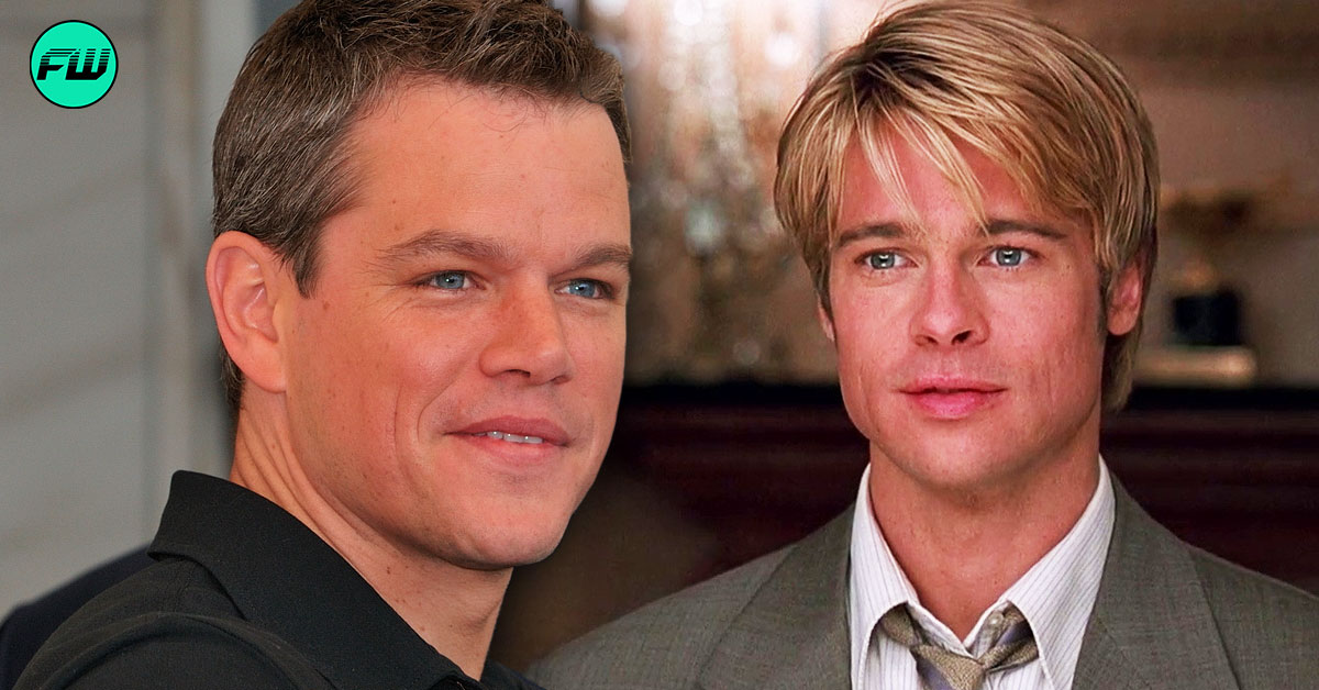 matt damon was hypnotized by brad pitt’s beauty, admitted he didn’t hear a word he said as he just kept “looking at him”
