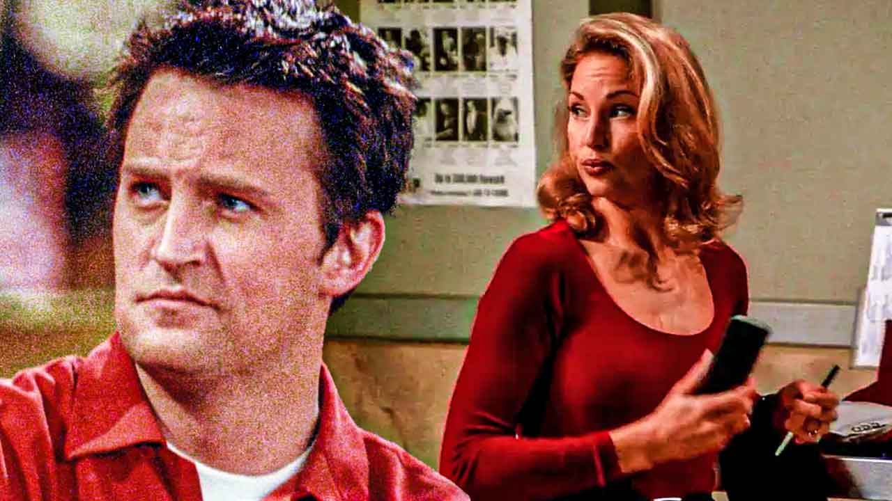Matthew Perry Embarrassed Himself In Front Of Victoria's Secret Model Jill Goodacre In His Favourite FRIENDS Episode