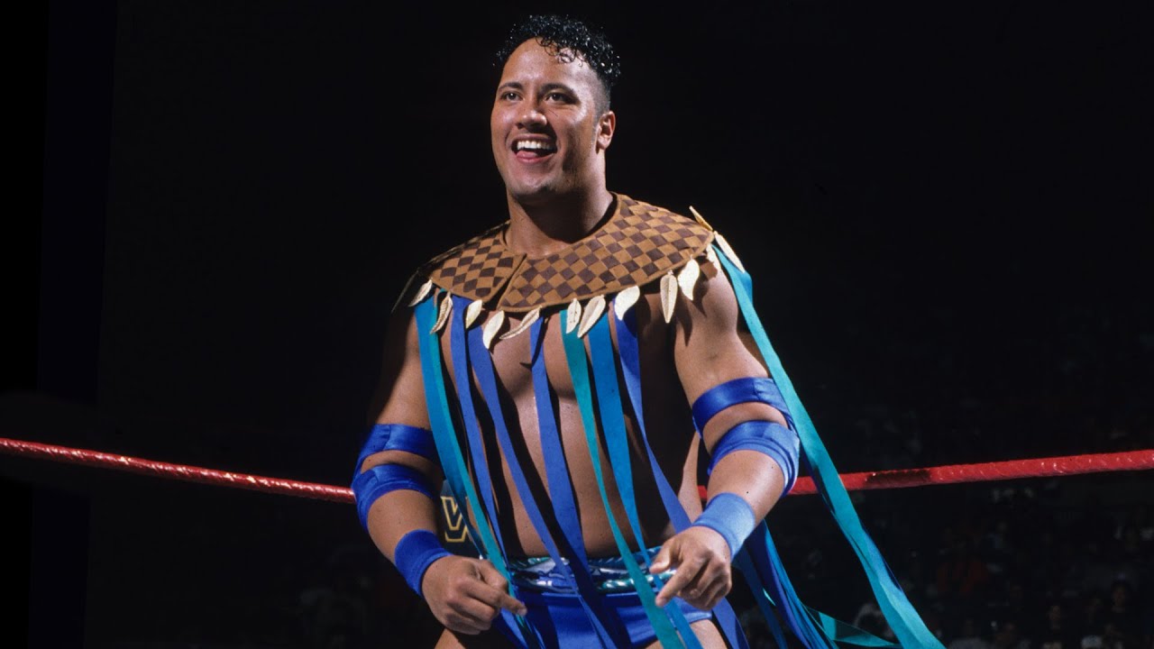 Dwayne "The Rock" Johnson makes his WWE debut in 1996