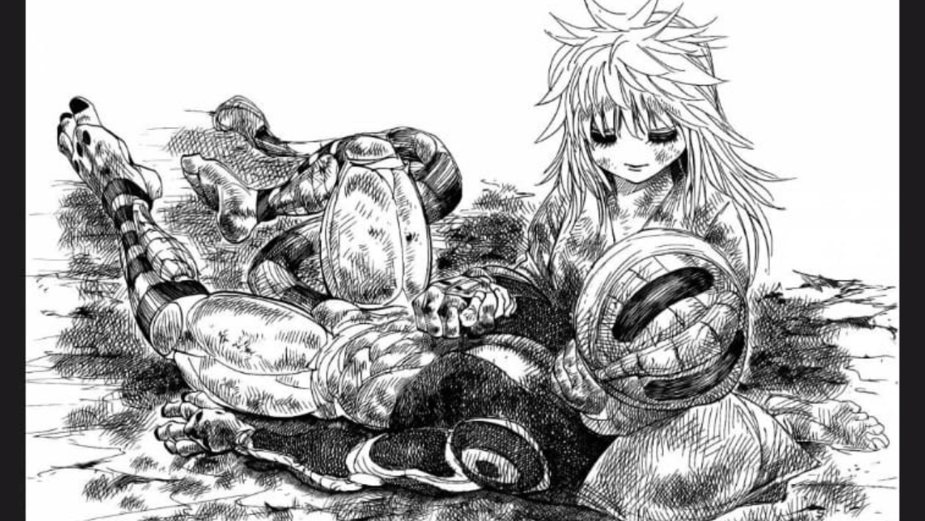 Meruem and Komugi's death in Chapter 138
