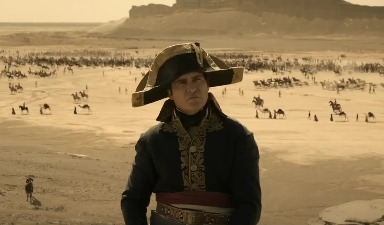 Joaquin Phoenix in Ridley Scott's Napoleon