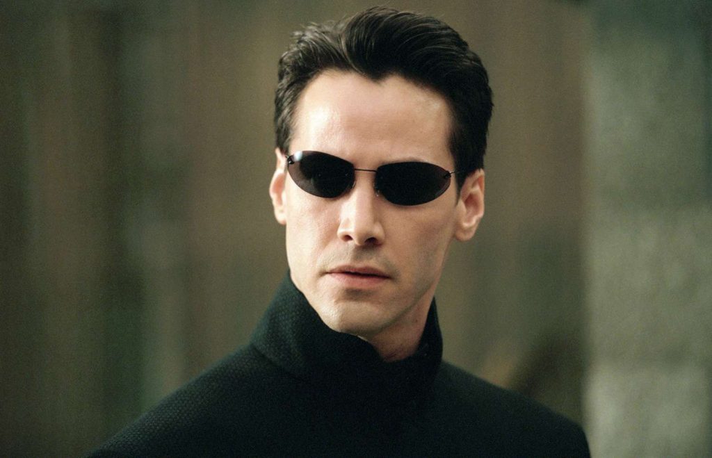 Keanu Reeves as Neo in The Matrix films