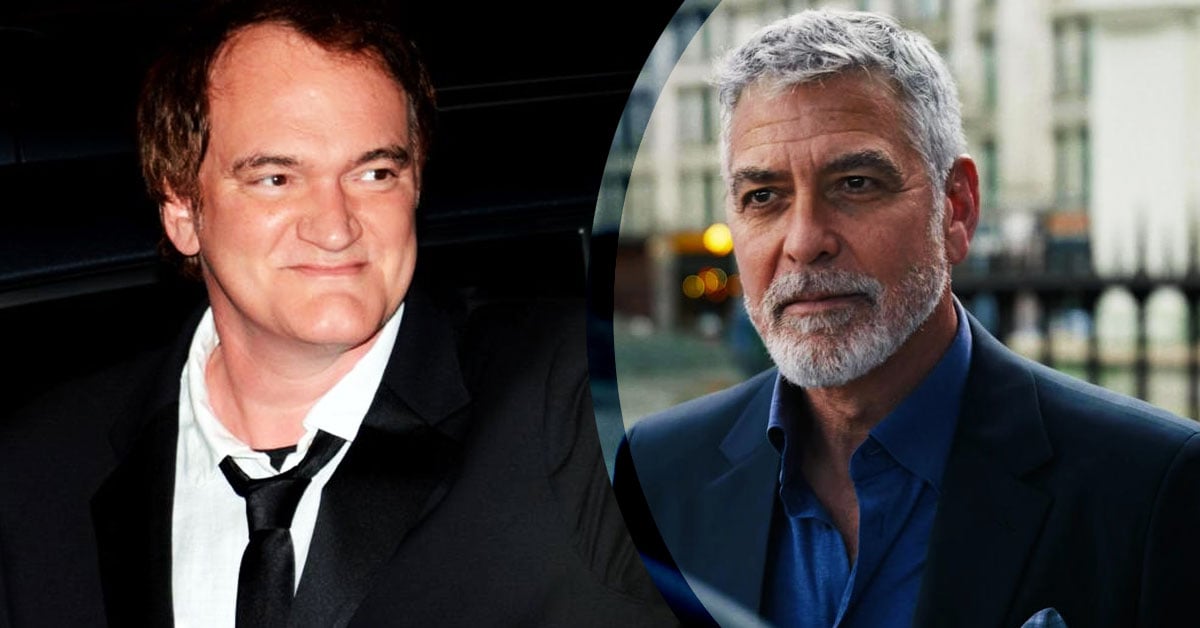 quentin tarantino really believed he looked like world's sexiest man george clooney's brother