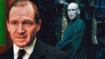 ralph fiennes’ on-stage battle scene went horribly wrong after voldemort actor almost impaled an audience member with a sword