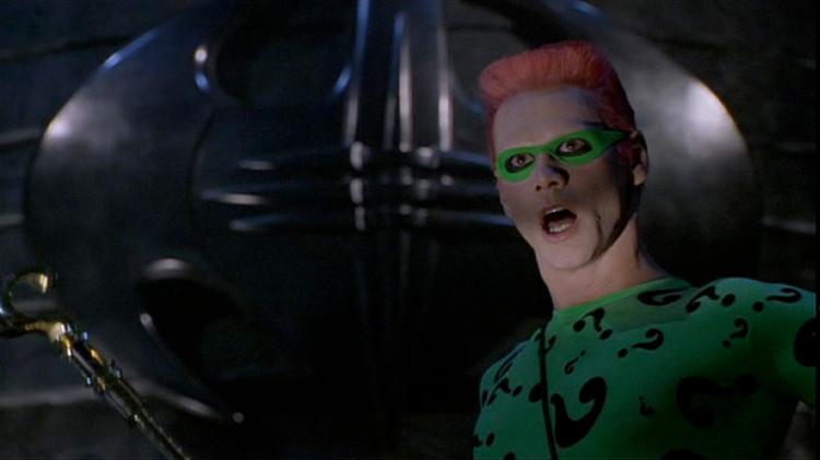 Jim Carrey as Riddler in Batman Forever (1995)