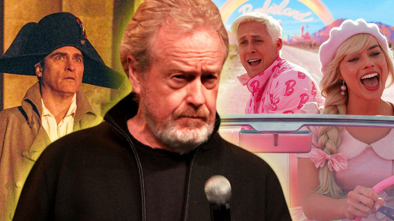 ridley scott bashes critics for hitting out at napoleon after being labeled as “barbie and ken under the empire”