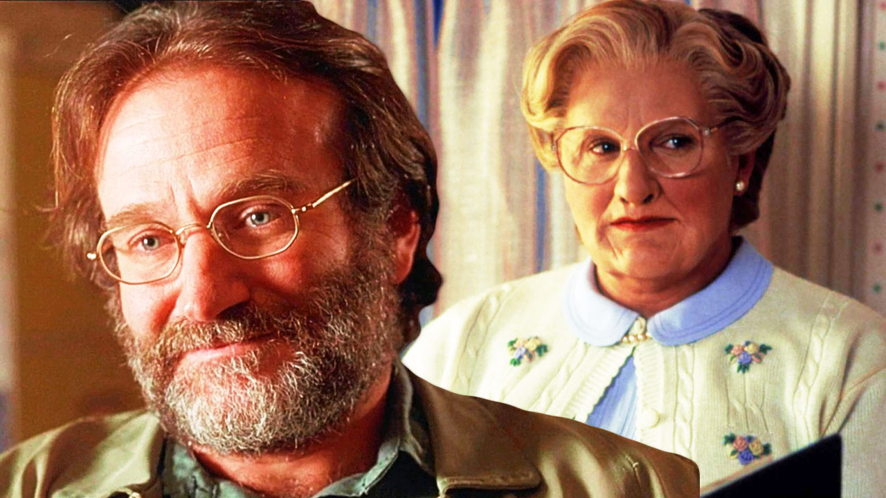 robin williams told mrs. doubtfire director “let’s play” after refusing to give more than 3 or 4 scripted takes