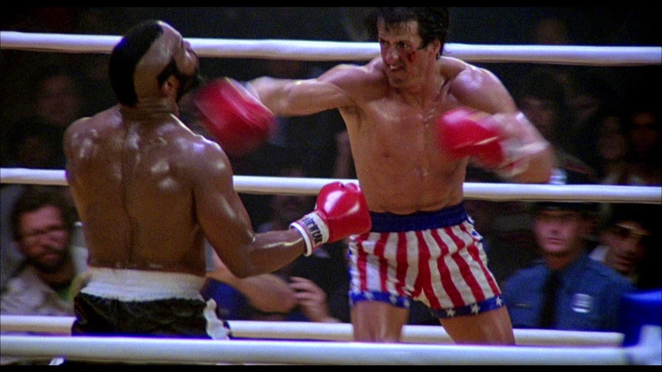 Rocky Balboa vs Clubber Lang in Rocky III
