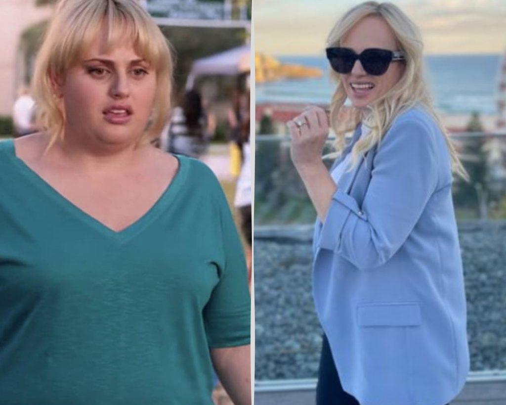 Rebel Wilson: before and after