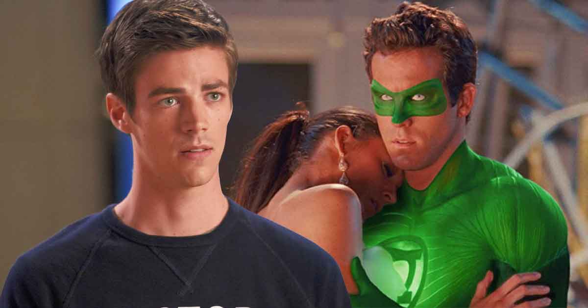 ryan reynolds and grant gustin team up to poke fun at marvel star’s infamous 2011 outing as green lantern