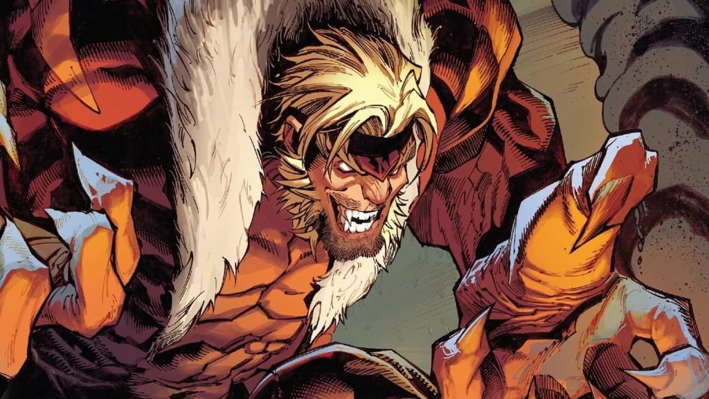 Sabertooth is the arch-nemesis of Wolverine.