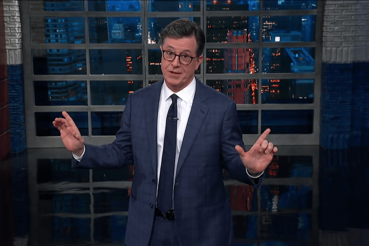Stephen Colbert in The Late Show