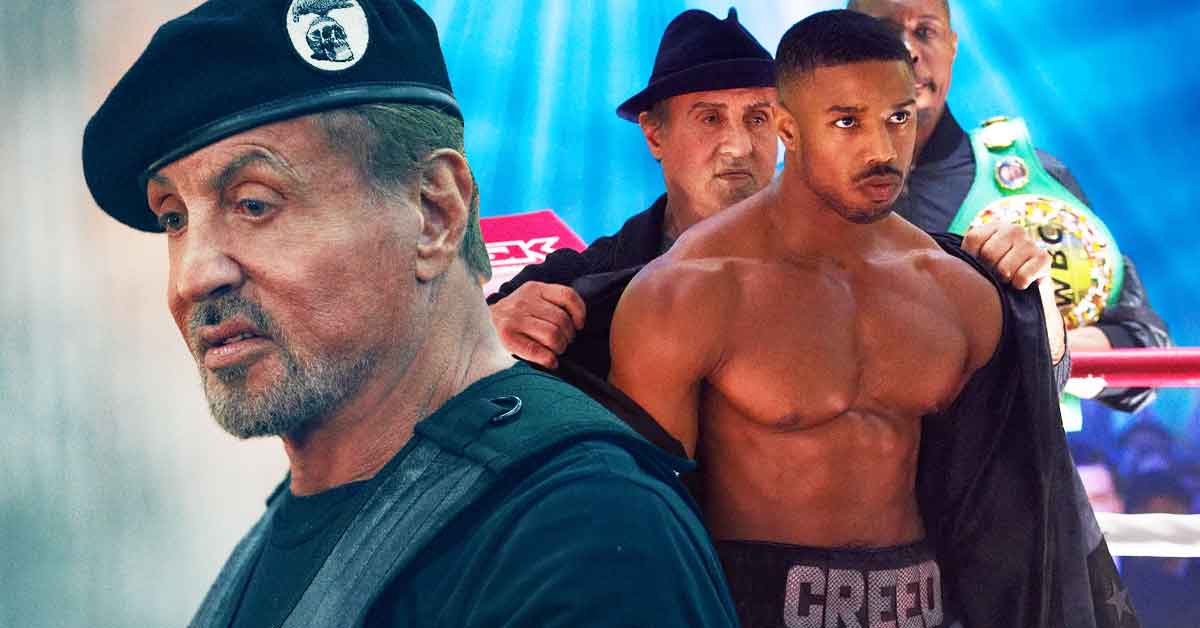 sylvester stallone got red from laughing at michael b. jordan after actor got knocked out cold while training for ‘creed’