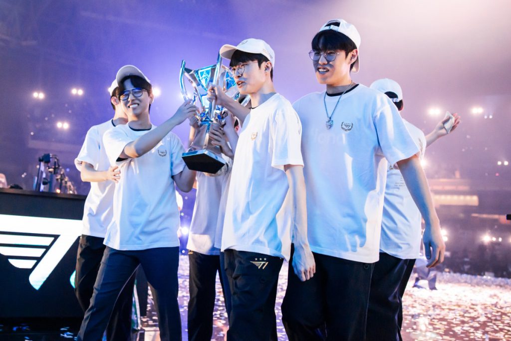 Four-time World Champions, team T1 won League of Legends Worlds 2023.