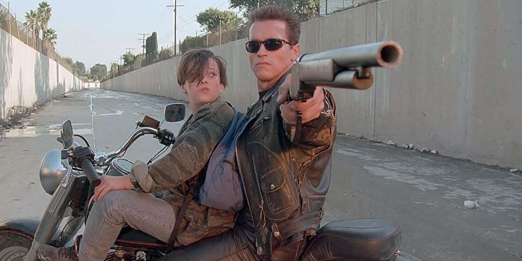 A still from Terminator 2: Judgement Day