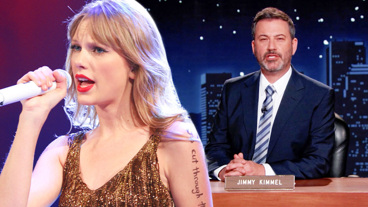 taylor swift was kicked out of jimmy kimmel’s studio when she was only 14