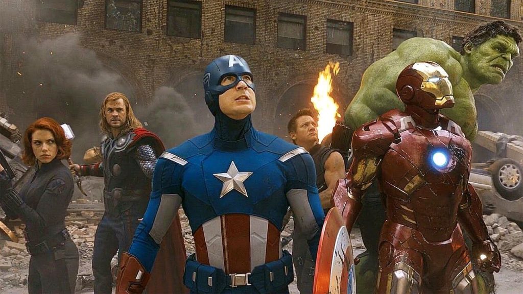 A still from The Avengers (2012)