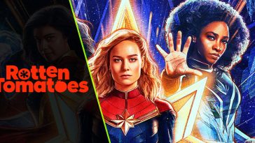 the marvels: pathetic rotten tomatoes score has fans screaming "nobody's watching this sh*t"