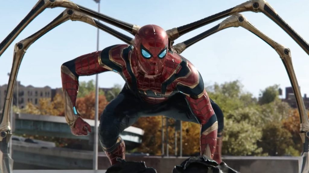 Tom Holland in a still from Spider-Man: No Way Home