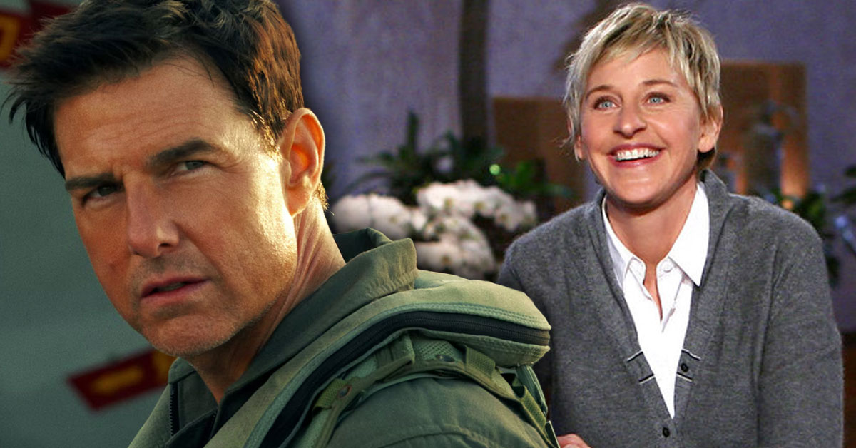 tom cruise kept his class after ellen degeneres tried her best to make him uncomfortable