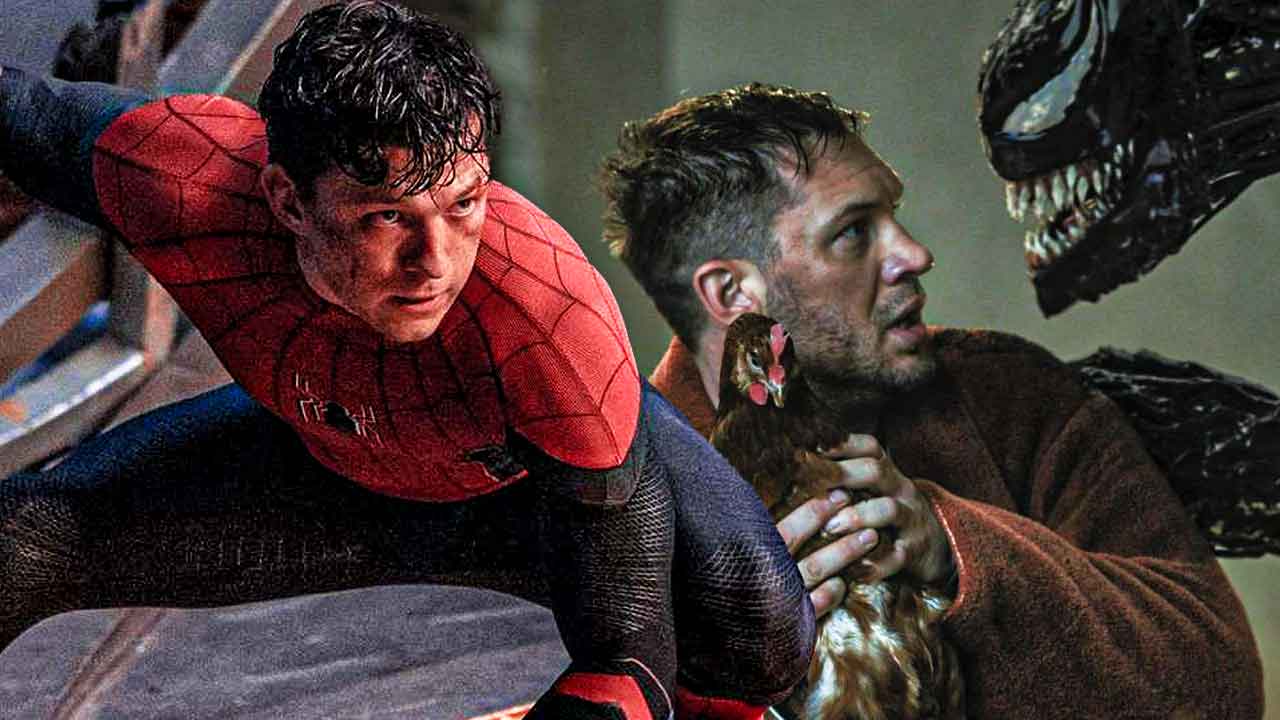 Spider-Man Star Tom Holland Has Replaced Tom Hardy as Venom in Sony's Spider-Verse in Marvel Art