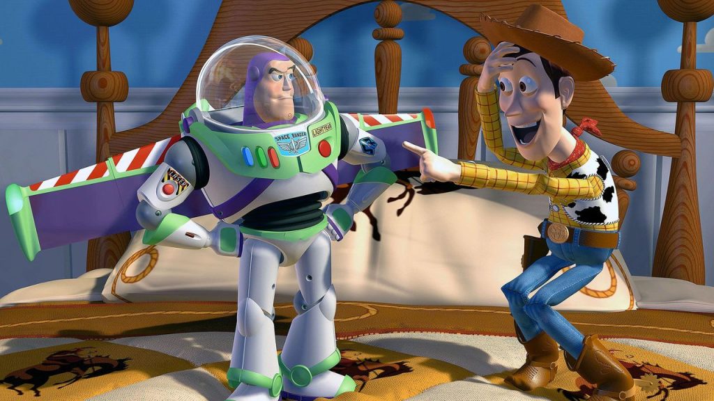 A still from Toy Story 
