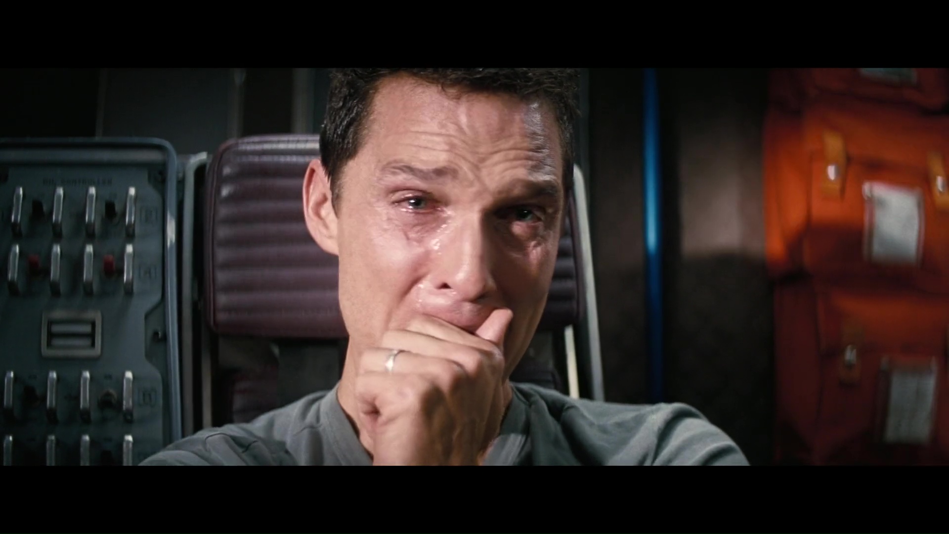 Matthew McConaughey as Cooper in Interstellar (2014)