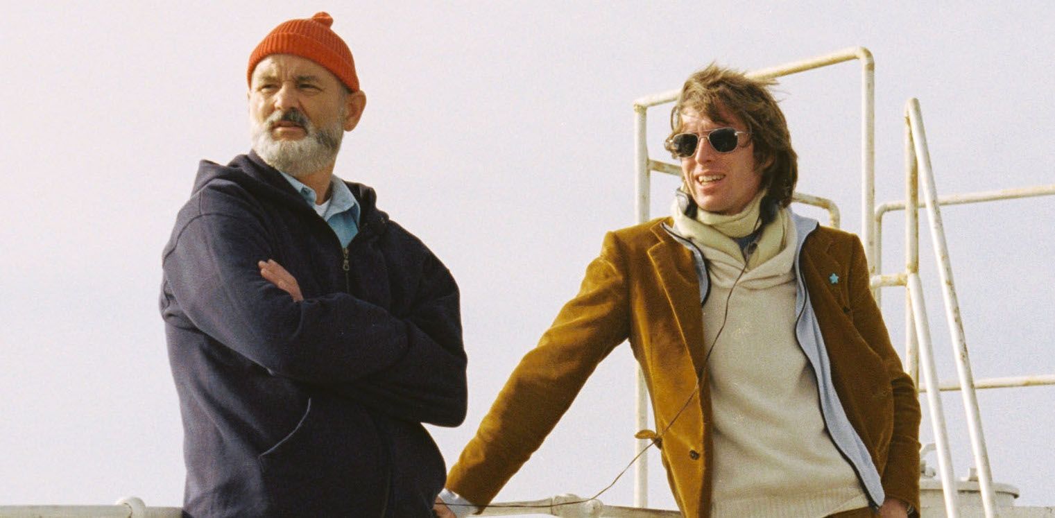 Wes Anderson and Bill Murray