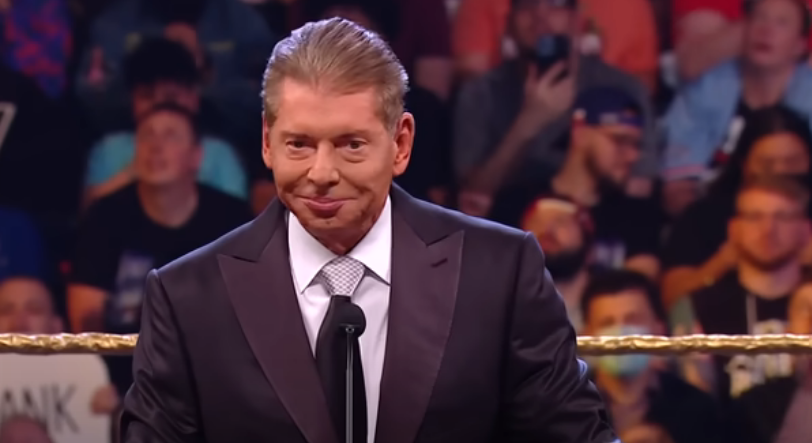 Vince McMahon during WWE Hall of Fame 2022 (Credit: YouTube)