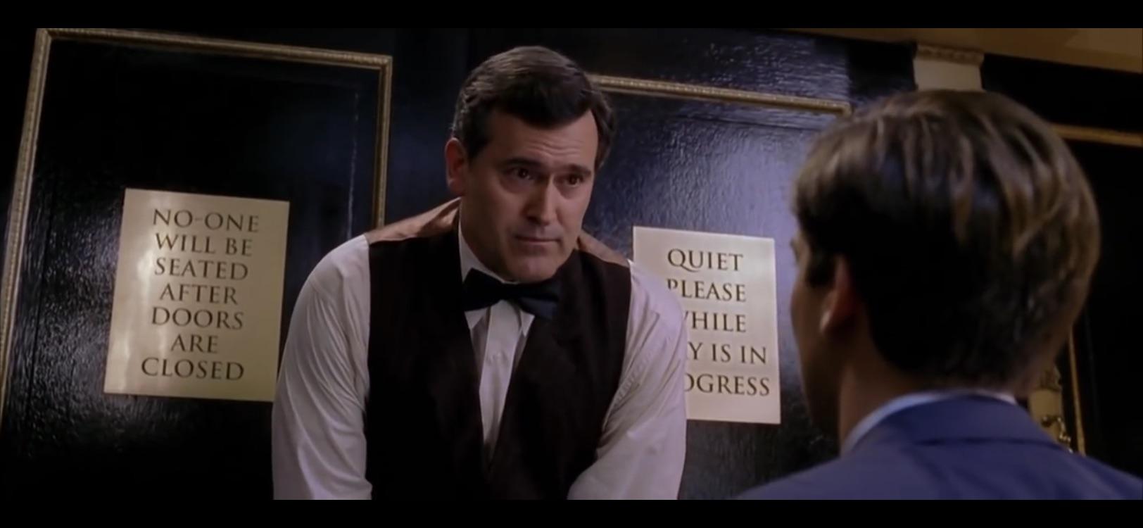 Bruce Campbell in Spider-Man 
