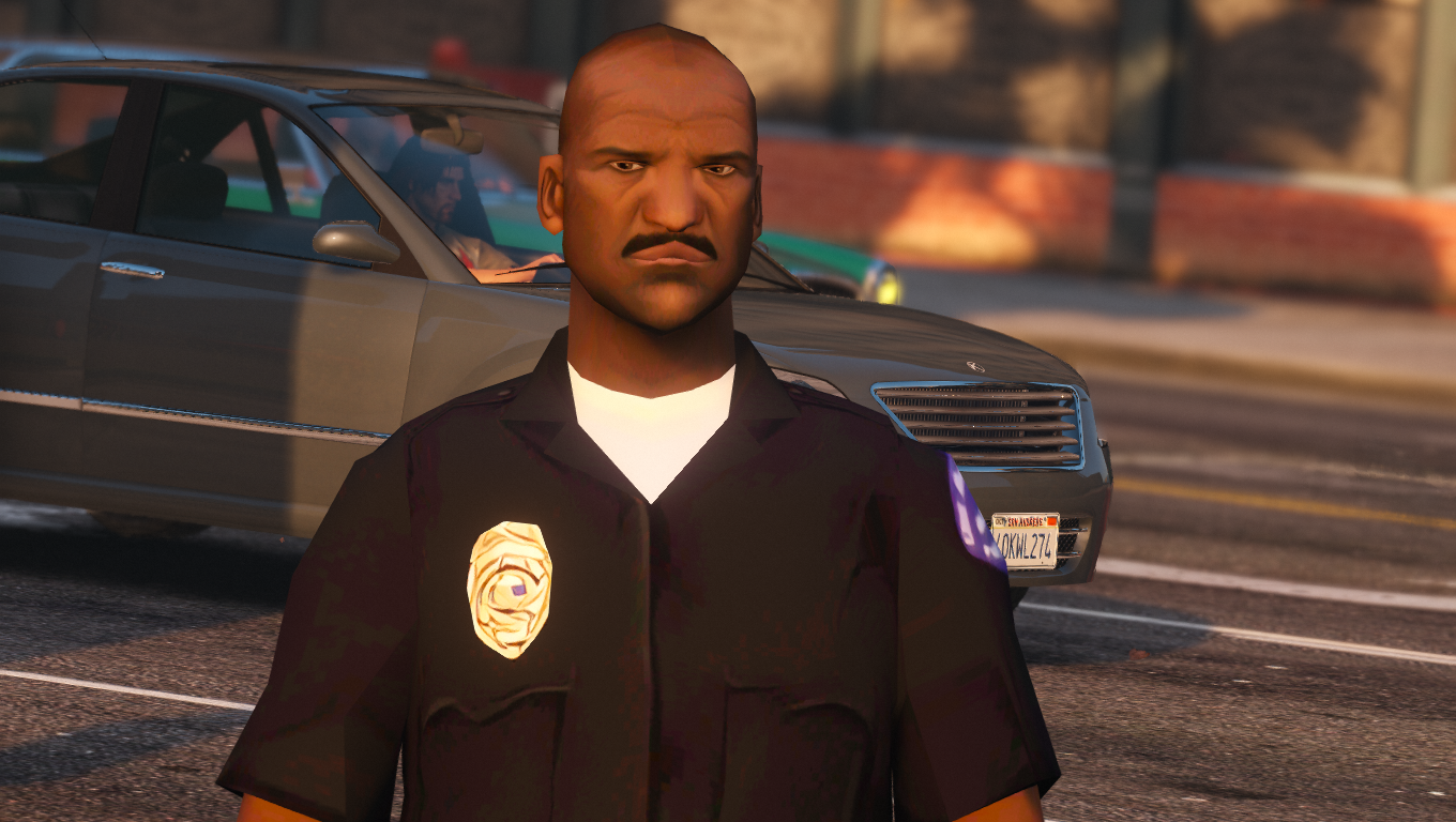 The character of Frank Tenpenny was voiced by Samuel L. Jackson!