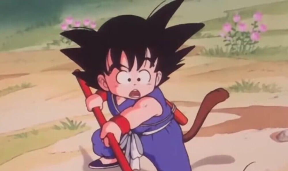 Goku with a Tail