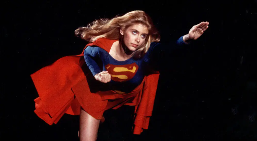Helen Slater in the 1984 box office bomb 'Supergirl'