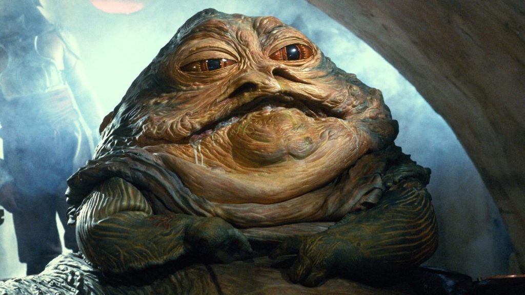 Jabba the Hutt appeared in the original Star Wars trilogy and will have a significant role in Star Wars Outlaws.