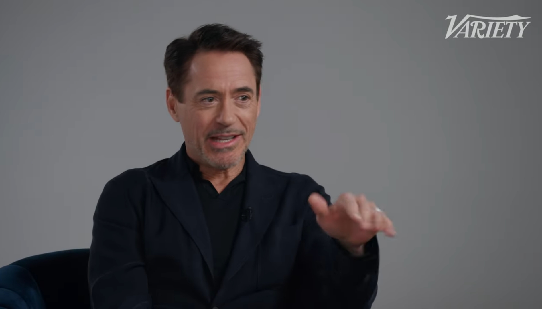 Robert Downey Jr. during Variety's Actor on Actor interview. Source: Variety