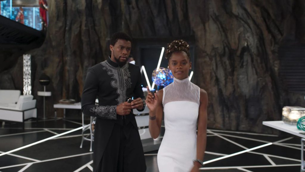 a still from the said black panther scene
