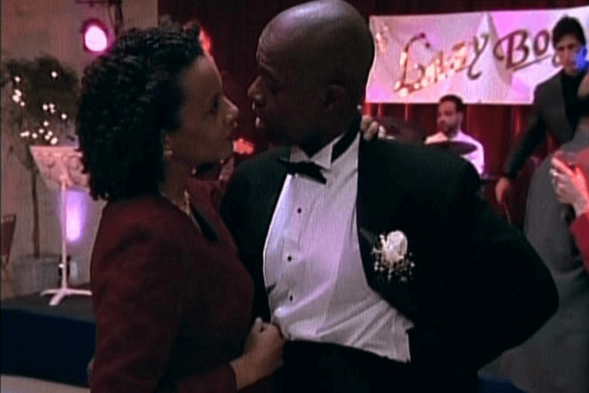 Andre Braugher and wife Ami Brabson in Homicide: Life on the Street