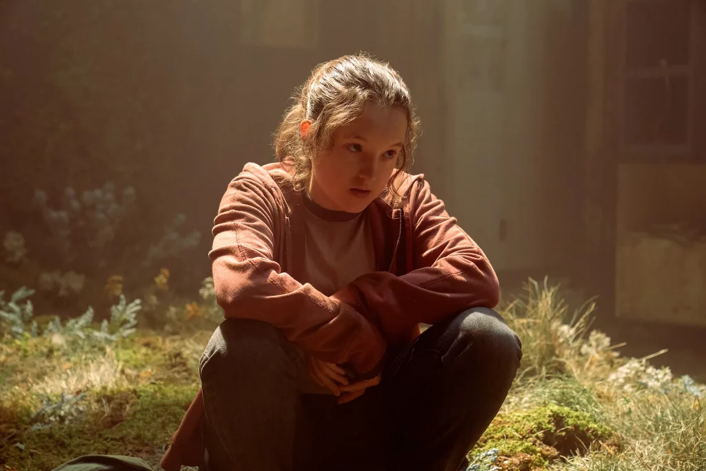Bella Ramsey in a still from The Last of Us