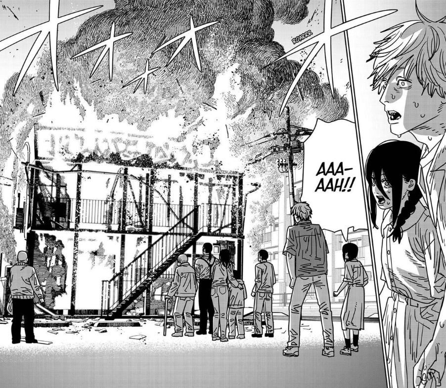 A still from Chainsaw Man Chapter 150