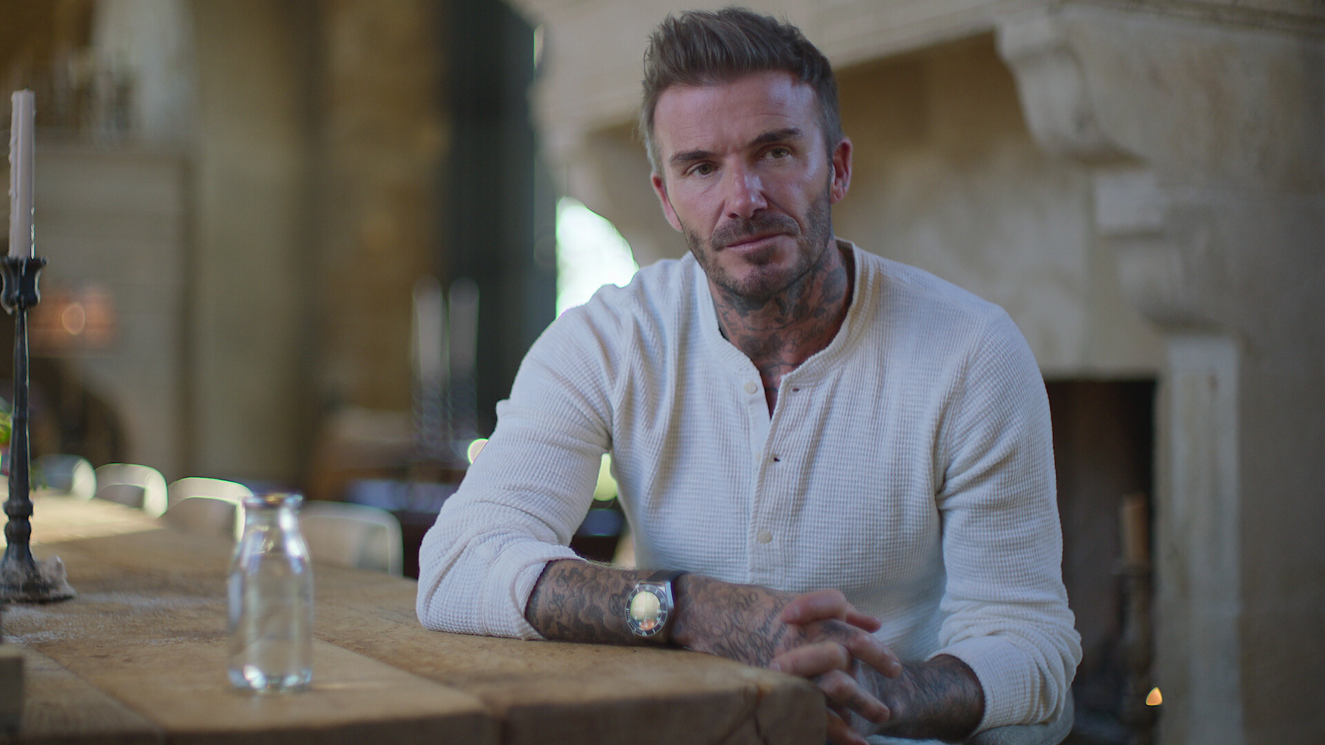 David Beckham in his Netflix documentary