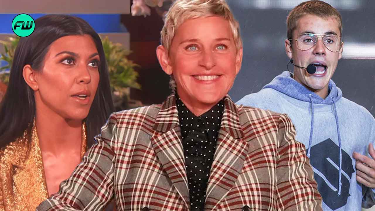 “Did Justin Bieber help with the kids at all”: Ellen Degeneres Put Kourtney Kardashian in an Embarrassing Spot After Bringing Up Her Rumored Relationship With Justin Bieber