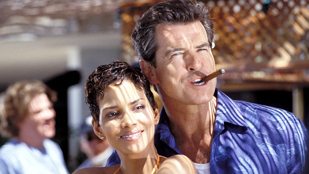 Halle Berry and Pierce Brosnan in Die Another Day