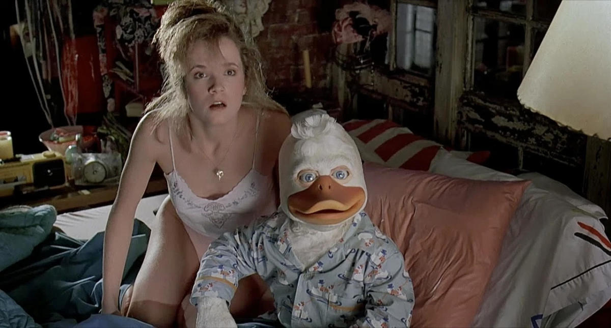 Howard the Duck with girl