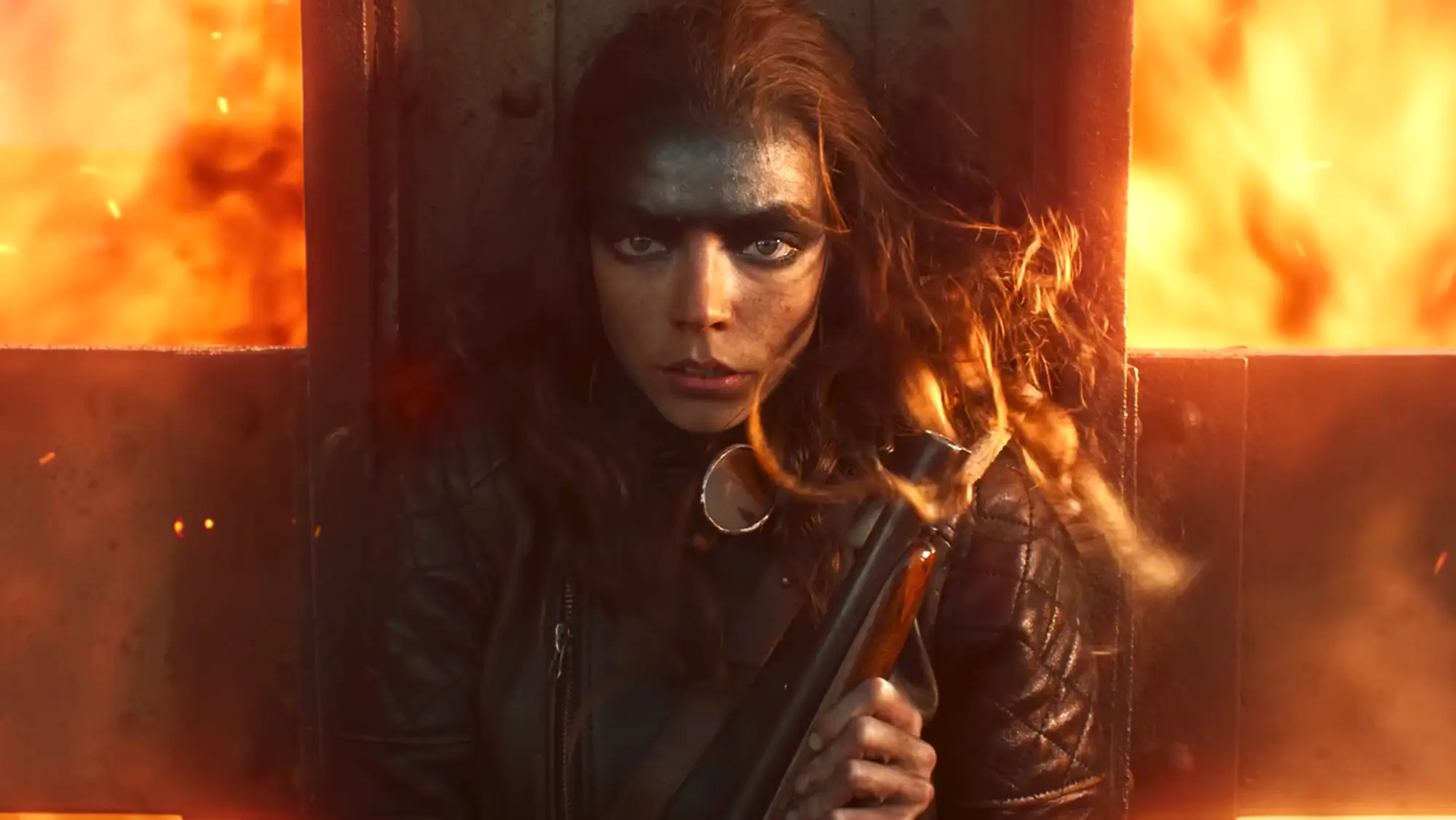 Anya Taylor-Joy as a younger Furiosa in Furiosa: A Mad Max Saga