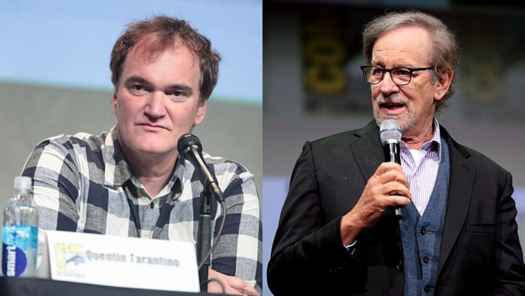 Quentin Tarantino and Steven Spielberg
