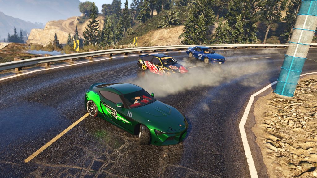 Players will be able to further modify their cars and take part in drift races.