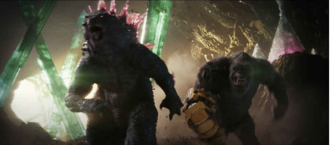 A still from the Godzilla x Kong trailer