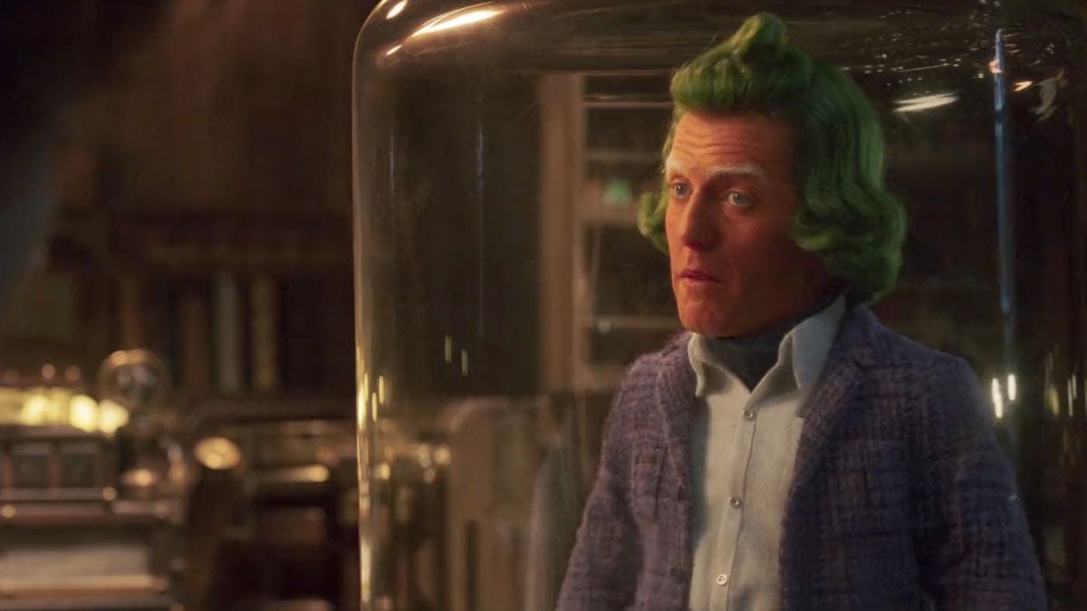 Hugh Grant as Oompa Loompa in Wonka