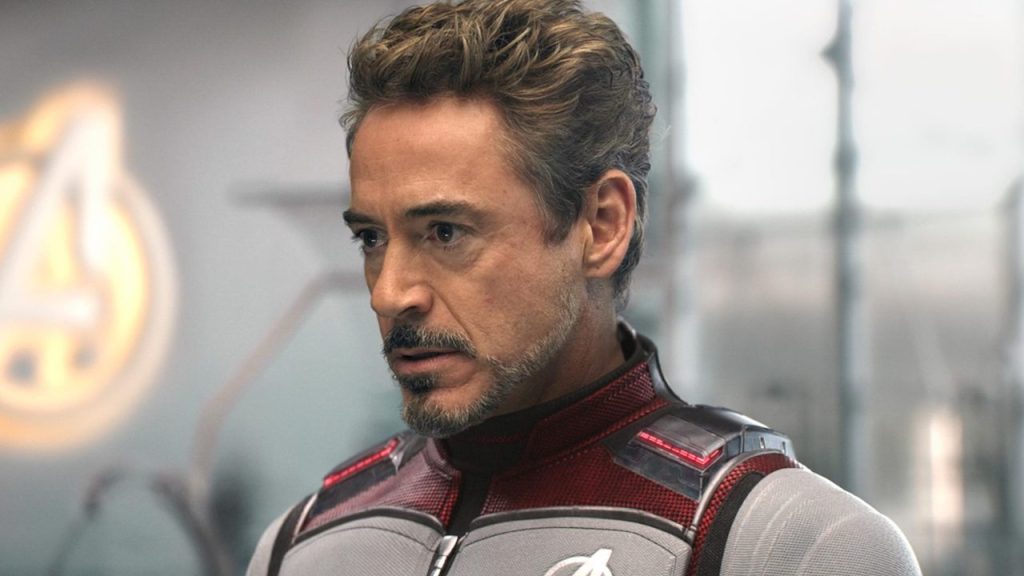 Robert Downey Jr as Tony Stark in Avengers: Endgame