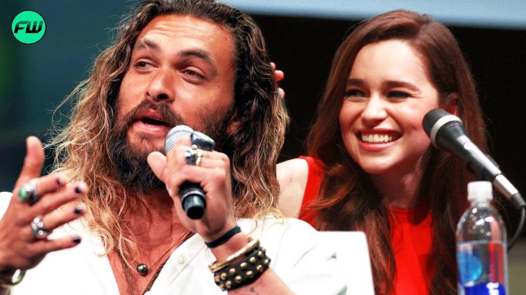 Jason Momoa Rugby Tackled Emilia Clarke To the Ground on Their First Meeting For 1 Wholesome Reason